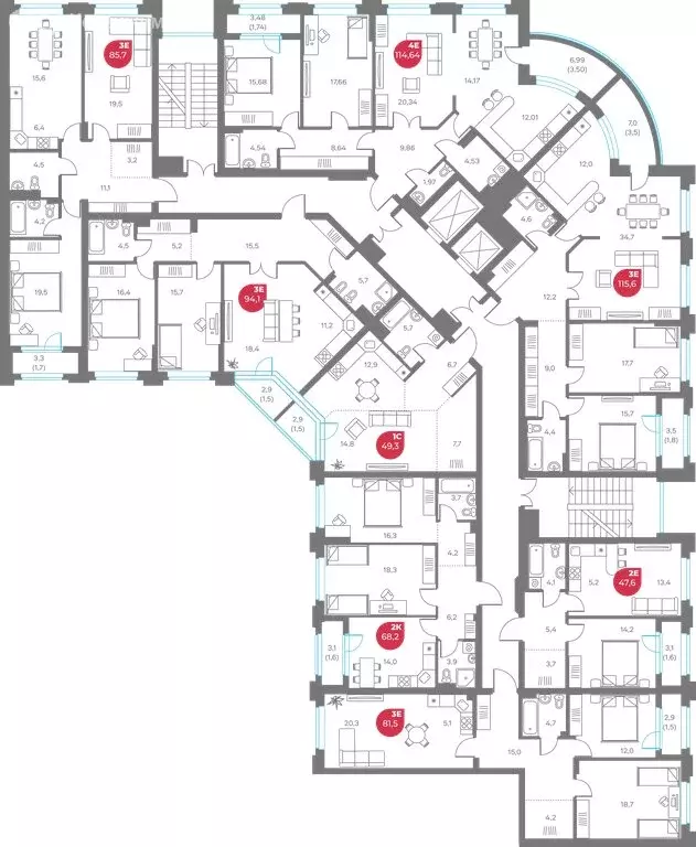 3-комнатная квартира: Пермь, Советская улица, 16А (94.1 м) - Фото 2