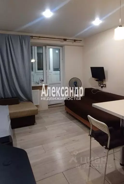 Студия Санкт-Петербург пос. Шушары, ул. Вишерская, 24 (25.0 м) - Фото 1