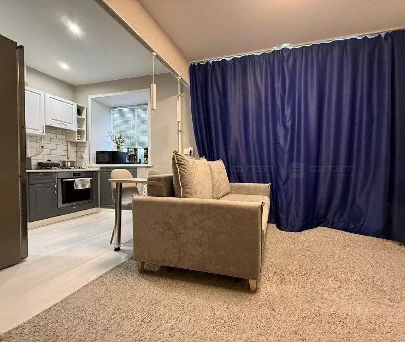 1-к кв. Татарстан, Казань Ботаническая ул., 17 (30.4 м) - Фото 1