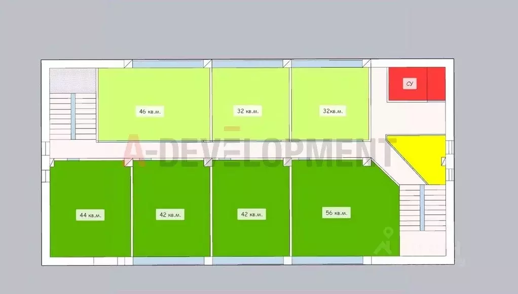 Офис в Татарстан, Зеленодольск Комсомольская ул., 28А (42 м) - Фото 2