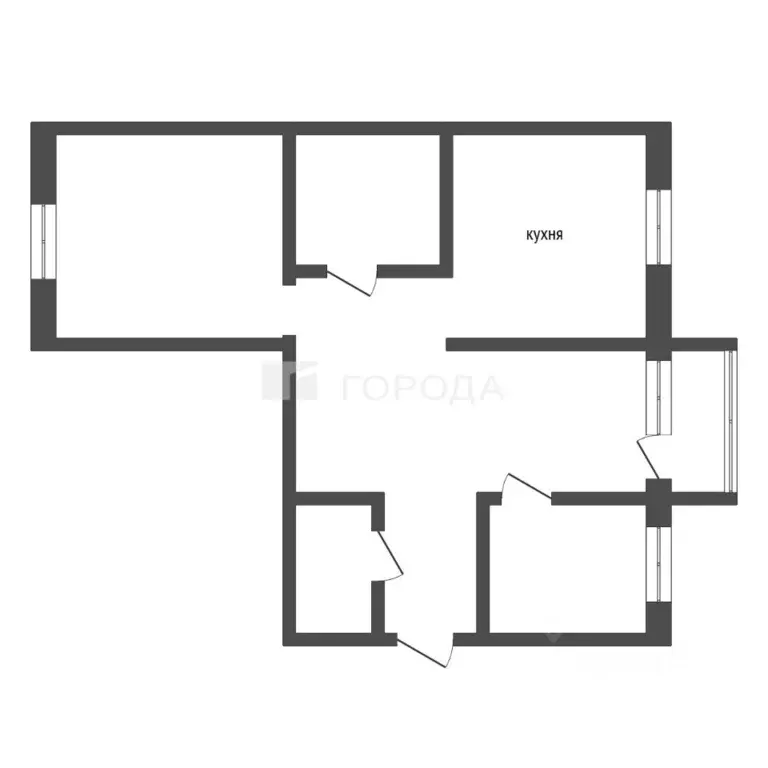 3-к кв. Алтайский край, Барнаул ул. Антона Петрова, 207 (56.0 м) - Фото 1