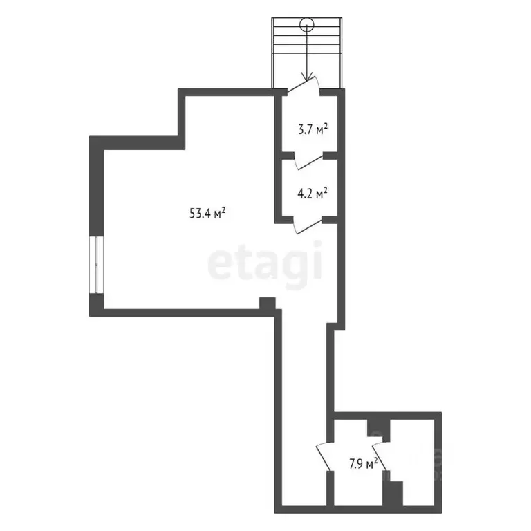 Офис в Ханты-Мансийский АО, Сургут тракт Тюменский, 19 (69 м) - Фото 1