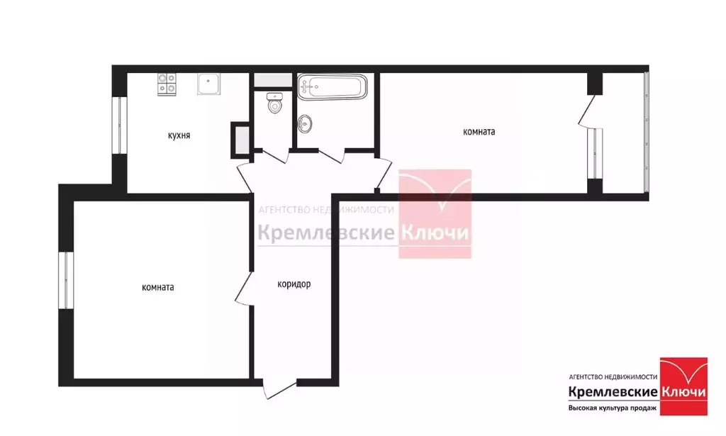 2-к кв. Москва проезд Досфлота, 7 (52.0 м) - Фото 2