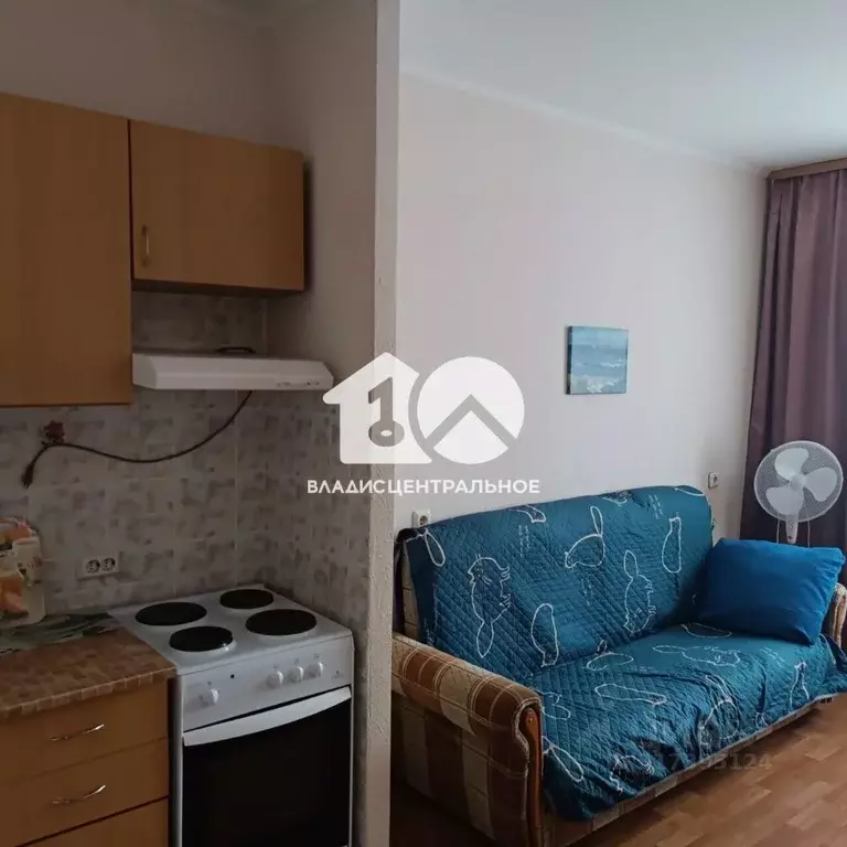 Студия Новосибирская область, Новосибирск ул. Тюленина, 21/1 (21.0 м) - Фото 1
