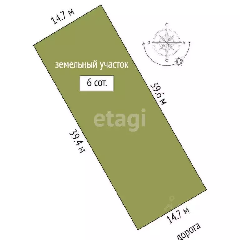 Участок в Ростовская область, Мясниковский район, Краснокрымское ... - Фото 2