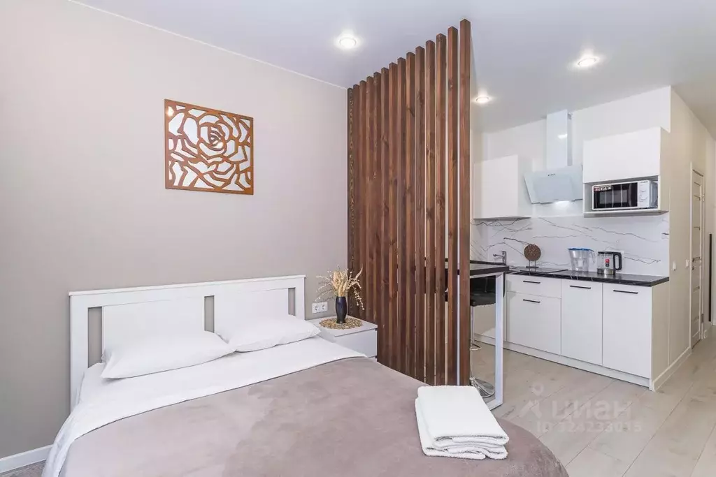 1-к кв. Пензенская область, Пенза ул. Измайлова, 58Ак2 (28.0 м) - Фото 2