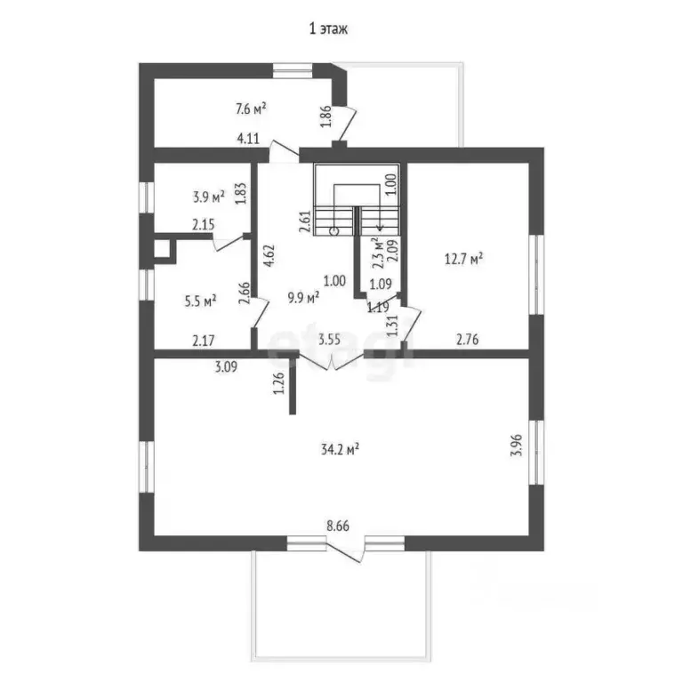 Дом в Калужская область, Жуковский муниципальный округ, Корсаково ... - Фото 2