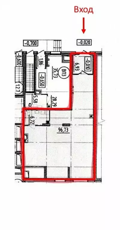 Офис (103.4 м) - Фото 1