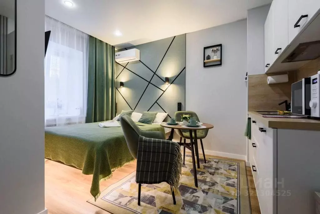 1-к кв. Татарстан, Казань ул. Островского, 34 (16.0 м) - Фото 2