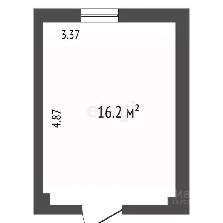 Студия Санкт-Петербург ул. Пугачева, 4 (16.0 м) - Фото 2