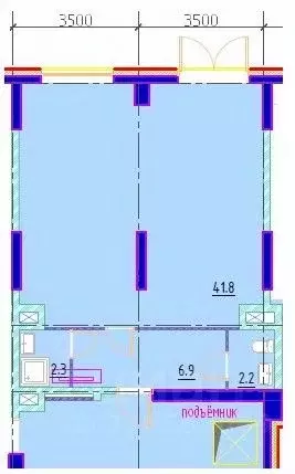 Помещение свободного назначения в Москва 1-й Красносельский пер., 15 ... - Фото 2