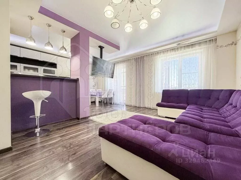 3-к кв. Иркутская область, Иркутск ул. Седова, 67 (95.0 м) - Фото 2