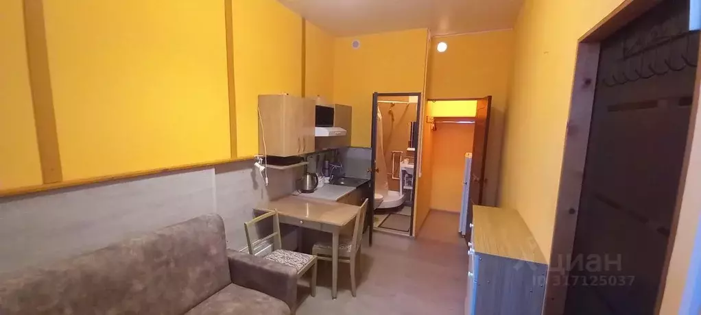 Студия Новосибирская область, Новосибирск Абаканская ул., 34 (14.5 м) - Фото 0