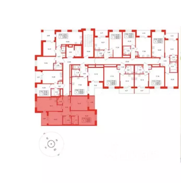 3-к кв. Санкт-Петербург Пулковское ш., 95к4 (76.68 м) - Фото 2