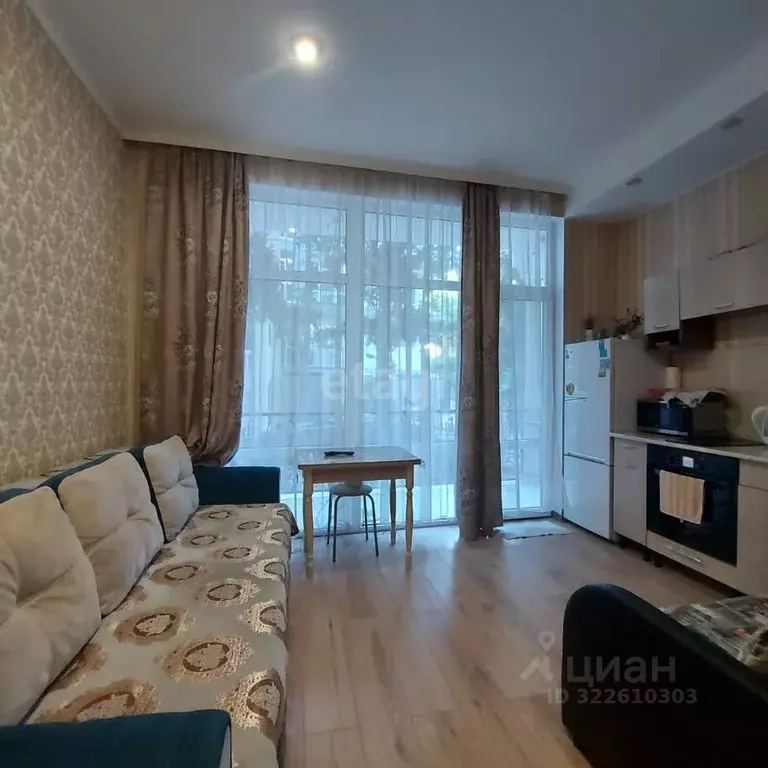 Студия Крым, Ялта муниципальный округ, Симеиз пгт ул. Михаила Баранова ... - Фото 1