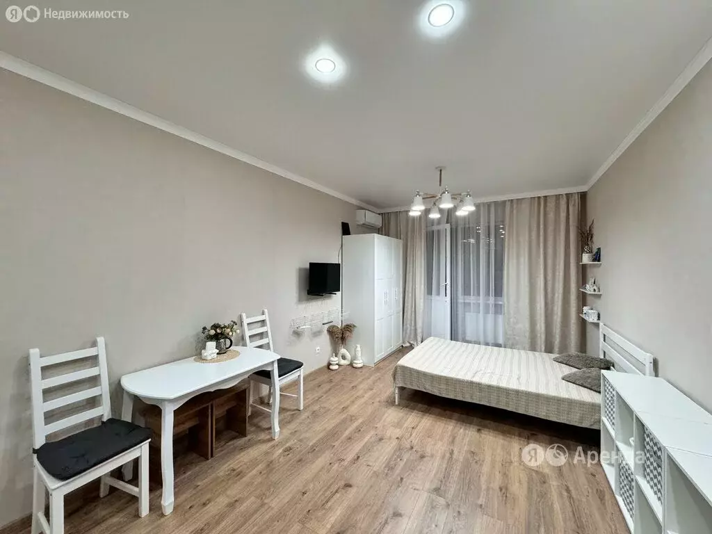 Квартира-студия: Краснодар, улица Автолюбителей, 1Дк3 (30 м) - Фото 0