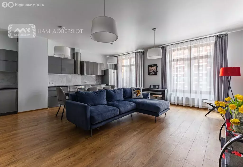 2-комнатная квартира: Санкт-Петербург, Петровский проспект, 11к2 ... - Фото 1