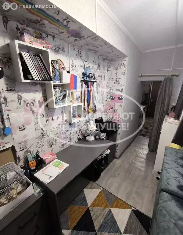 1к в -комнатной квартире (17 м) - Фото 2
