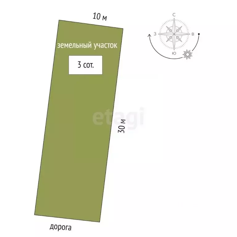 Участок в Ростовская область, Ростов-на-Дону Афганец ДНТ,  (3.0 сот.) - Фото 2