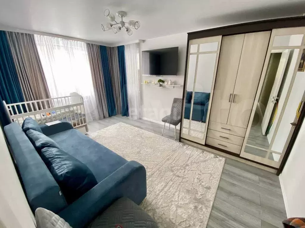 2-к. квартира, 45,1 м, 2/9 эт. - Фото 1