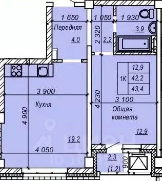 1-к кв. Новосибирская область, Новосибирск Затулинский жилмассив, ул. ... - Фото 0