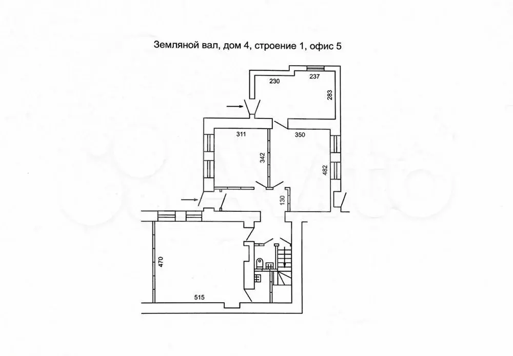 Аренда офиса 82,4 м2 м. Курская в цао - Фото 0