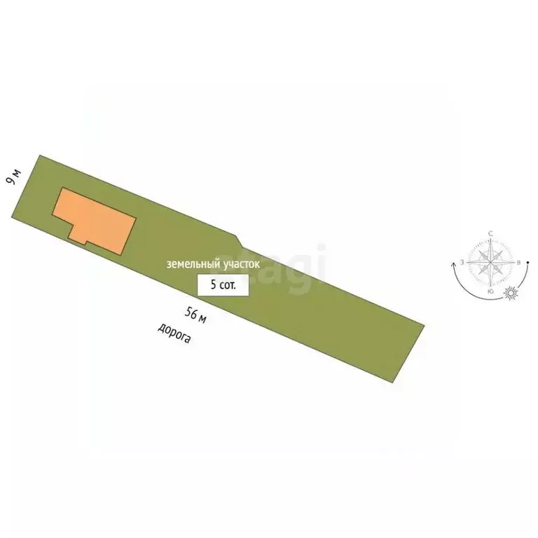 Дом в Крым, Красногвардейское пгт, Мелиоратор СНТ ул. 5-я, 93 (40 м) - Фото 1