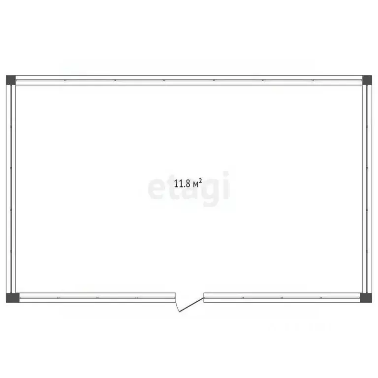 Торговая площадь в Тюменская область, Тюмень ул. Орджоникидзе, 60/1 ... - Фото 2