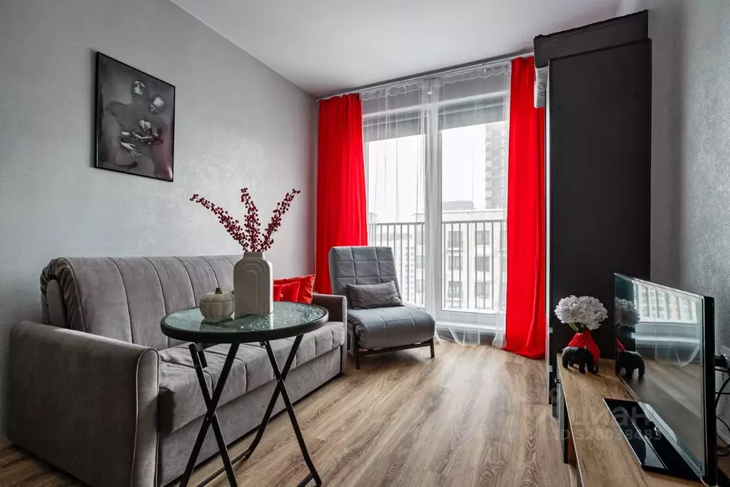 Студия Москва ул. Николая Озерова, 8к1 (20.0 м) - Фото 1