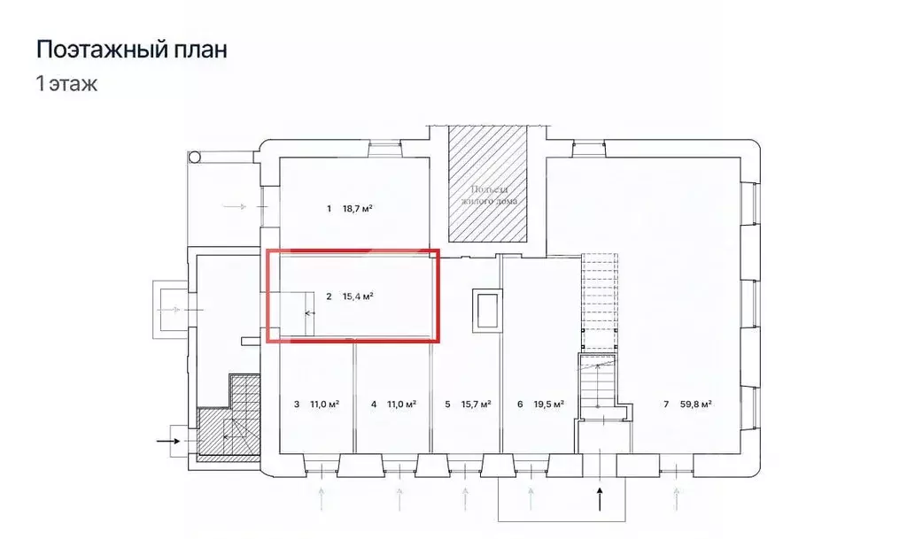Торговая площадь в Москва Бауманская ул., 33/2С3 (15 м) - Фото 2