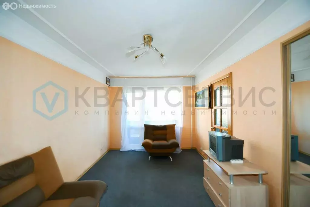 2-комнатная квартира: Омск, Нефтезаводская улица, 8 (45 м) - Фото 1