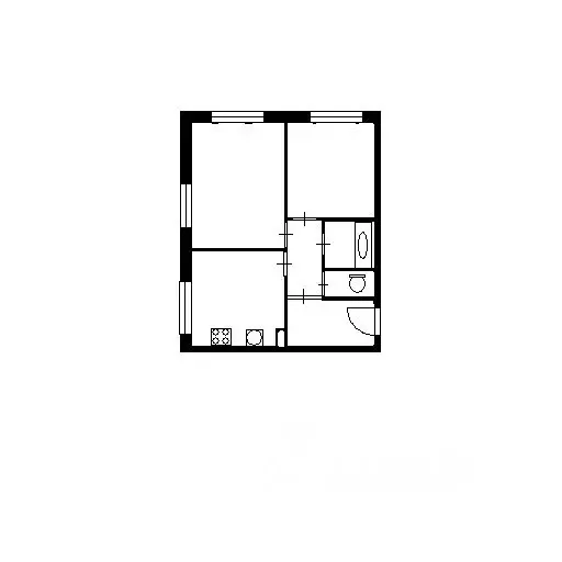 3-к кв. Пермский край, Чернушка бул. 48-й Стрелковой Бригады, 4 (59.3 ... - Фото 1