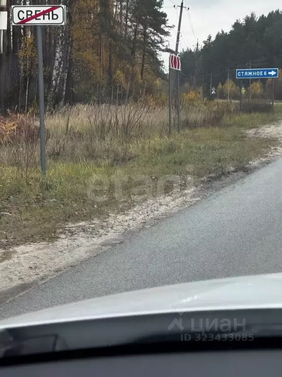 Участок в Брянская область, Брянский район, Свенское с/пос, пос. Свень ... - Фото 2