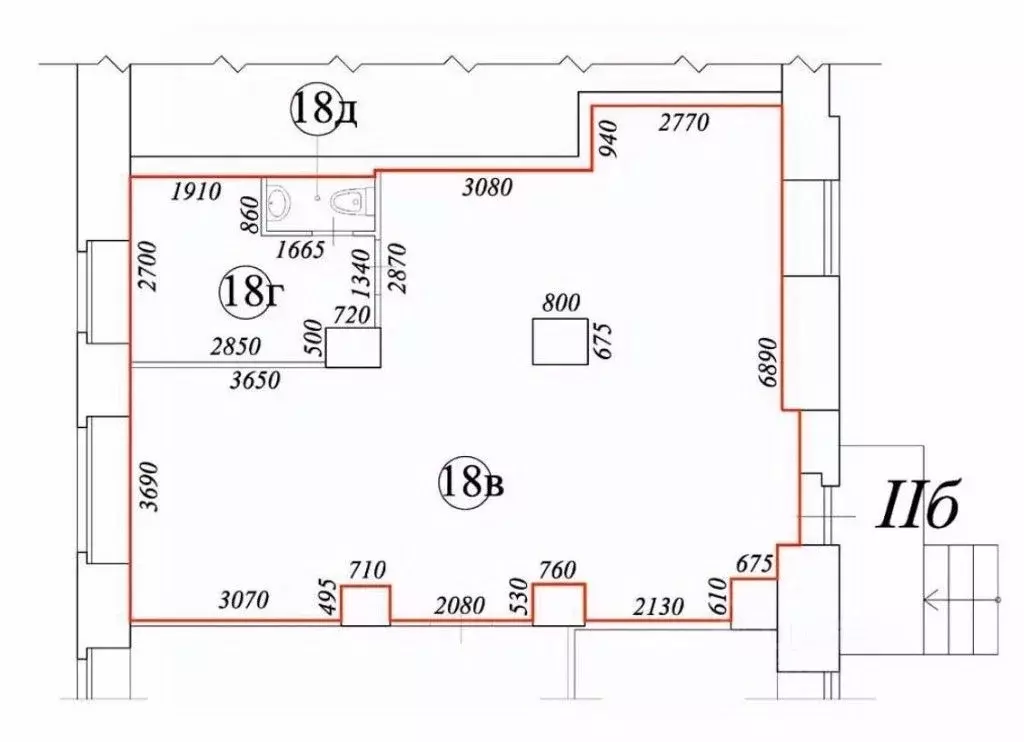 Помещение свободного назначения в Москва ул. Усачева, 29К1 (66 м) - Фото 1