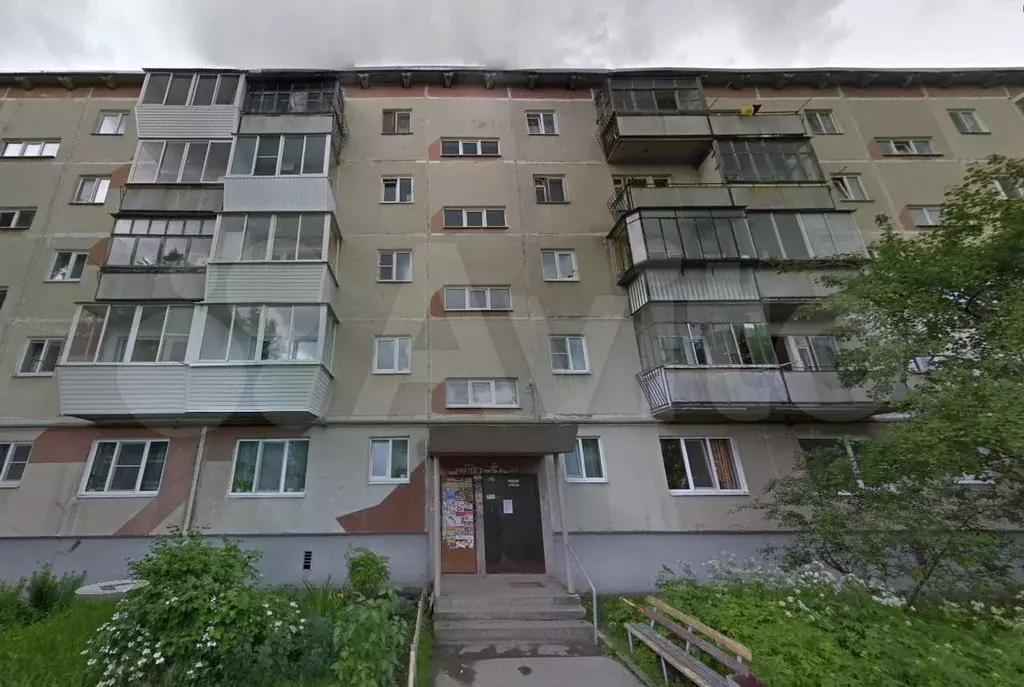 1-к. квартира, 32,9 м, 5/5 эт. - Фото 1
