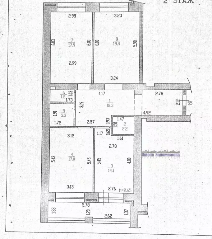 3-к кв. Алтайский край, Барнаул Лазурная ул., 19 (94.0 м) - Фото 1