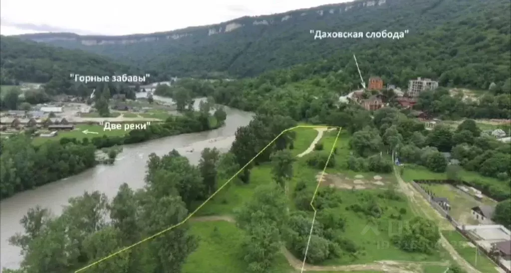 Участок в Адыгея, Майкопский район, Даховская ст-ца  (63.0 сот.) - Фото 0