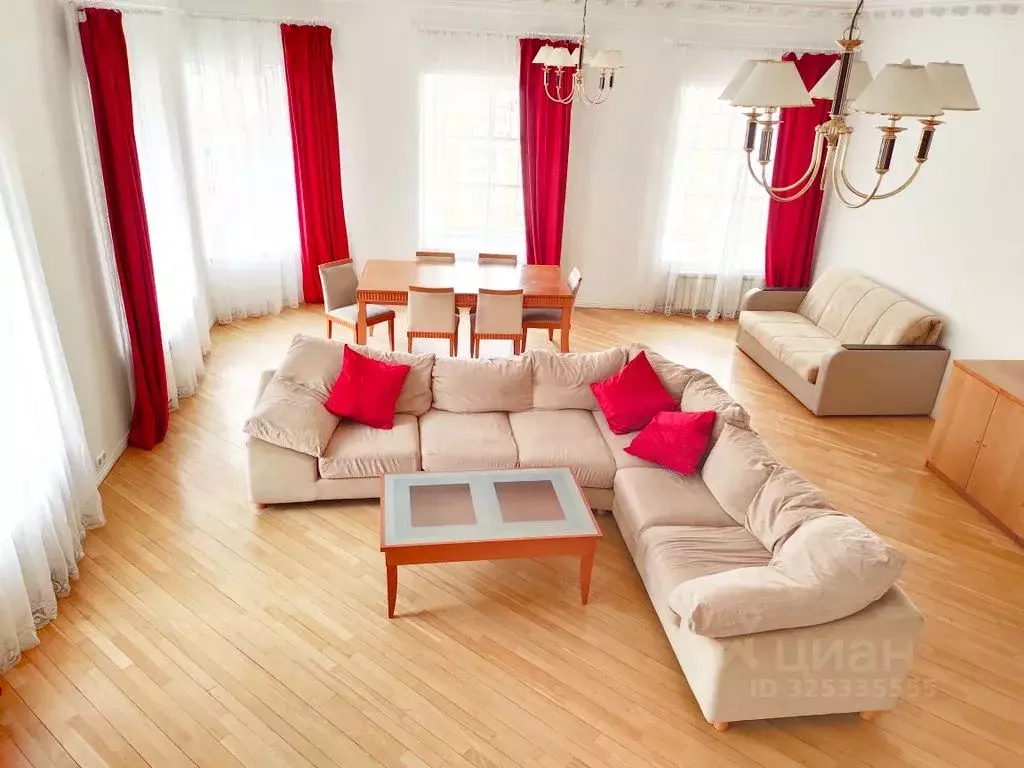 3-к кв. Санкт-Петербург Итальянская ул., 37/18 (125.0 м) - Фото 1