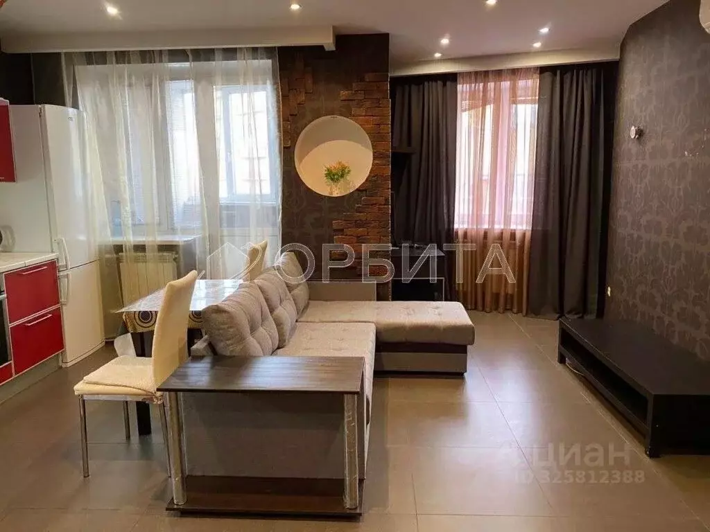 1-к кв. Тюменская область, Тюмень ул. Клары Цеткин, 61к1 (39.2 м) - Фото 2