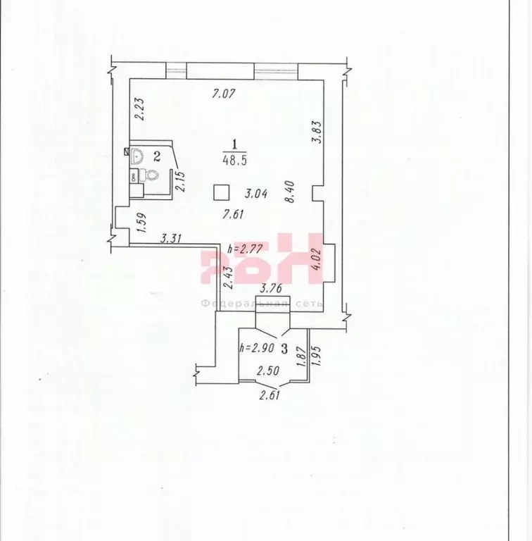 Помещение свободного назначения в Омская область, Омск ул. Лобкова, 3 ... - Фото 2