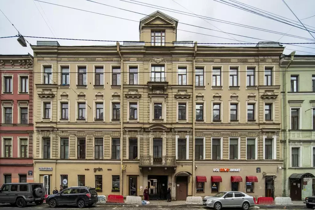 Студия Санкт-Петербург Гороховая ул., 46 (28.0 м) - Фото 1