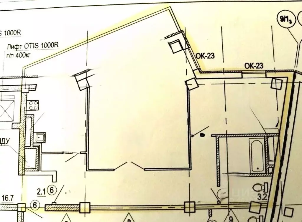2-к кв. Самарская область, Самара Аэродромная ул., 98А (88.3 м) - Фото 1