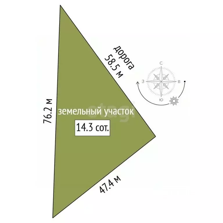 Участок в Ямало-Ненецкий АО, Новый Уренгой ул. Еловая (14.28 сот.) - Фото 2
