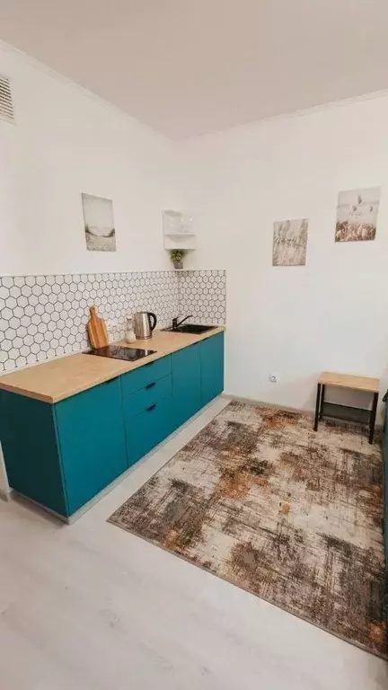 Студия Санкт-Петербург аллея Арцеуловская, 15 (27.2 м) - Фото 2