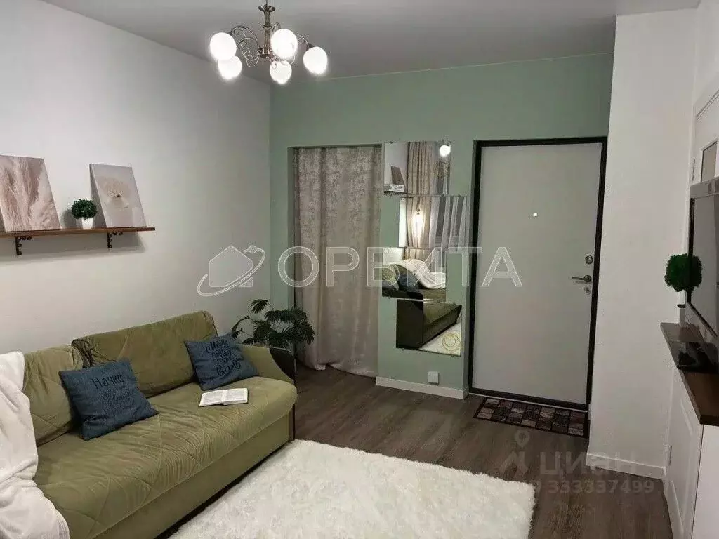Студия Тюменская область, Тюмень Дамбовская ул., 25к1 (26.0 м) - Фото 2