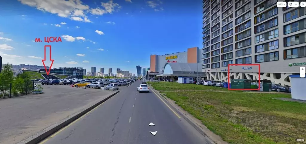 Торговая площадь в Москва Ходынский бул., 2 (136 м) - Фото 1