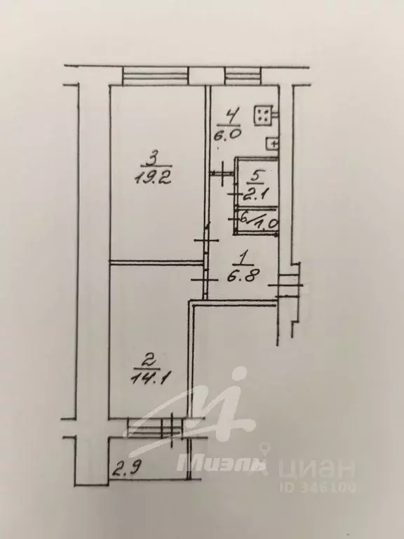 2-к кв. Саратовская область, Саратов Советская ул., 20/28 (50.7 м) - Фото 2