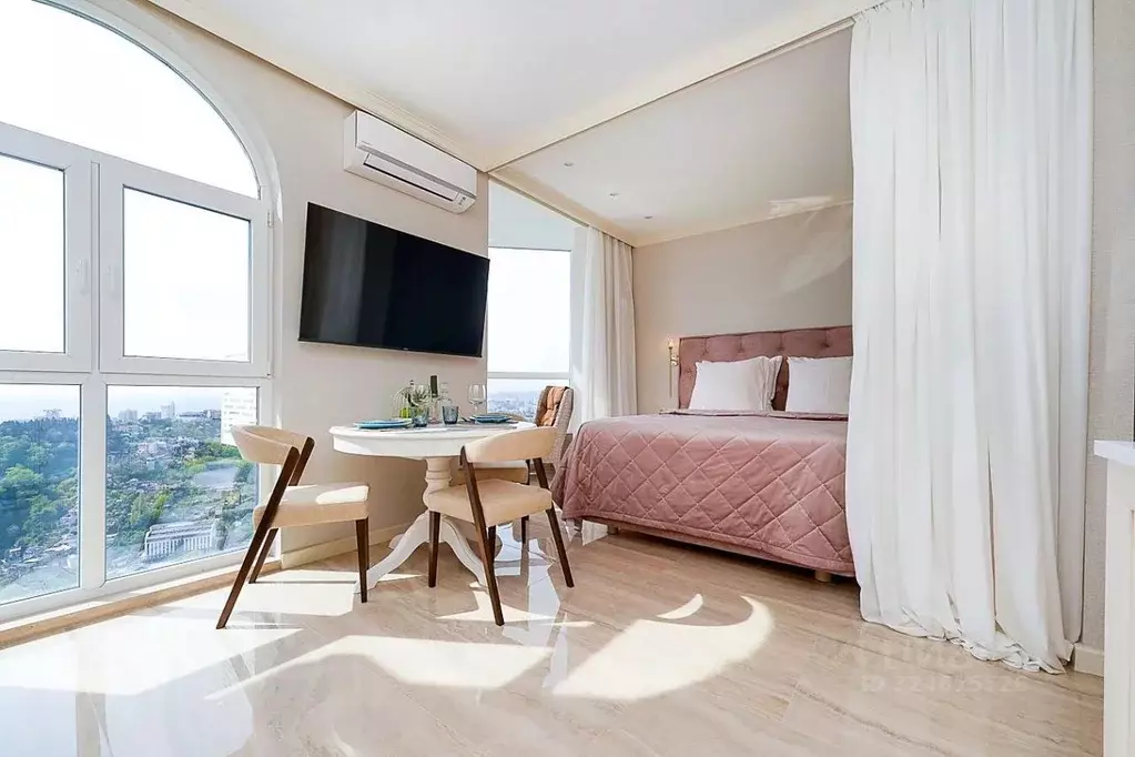 Студия Краснодарский край, Сочи ул. Яна Фабрициуса, 2/23Мк2 (37.0 м) - Фото 2