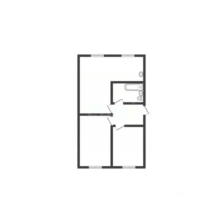3-к кв. Алтайский край, Бийск ул. Ильи Мухачева, 111 (65.2 м) - Фото 1