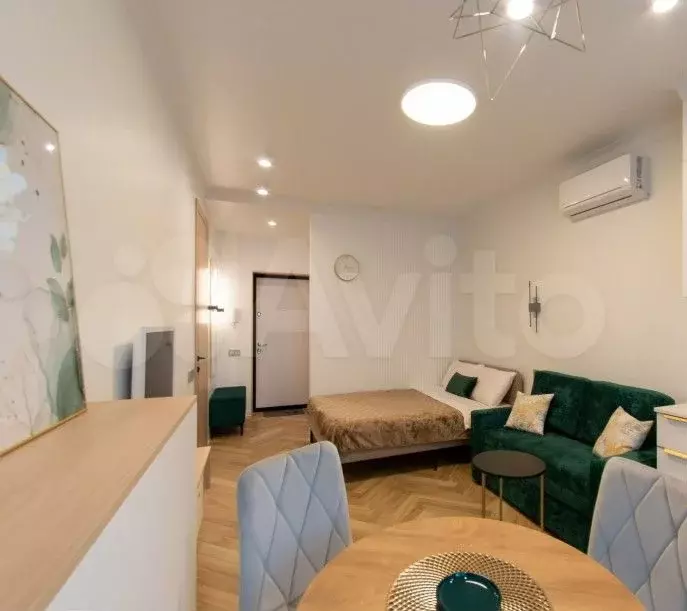 Квартира-студия, 27 м, 11/19 эт. - Фото 1